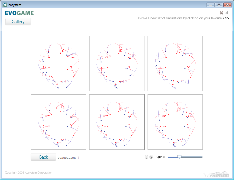 a demonstration of agent-based modeling techniques.